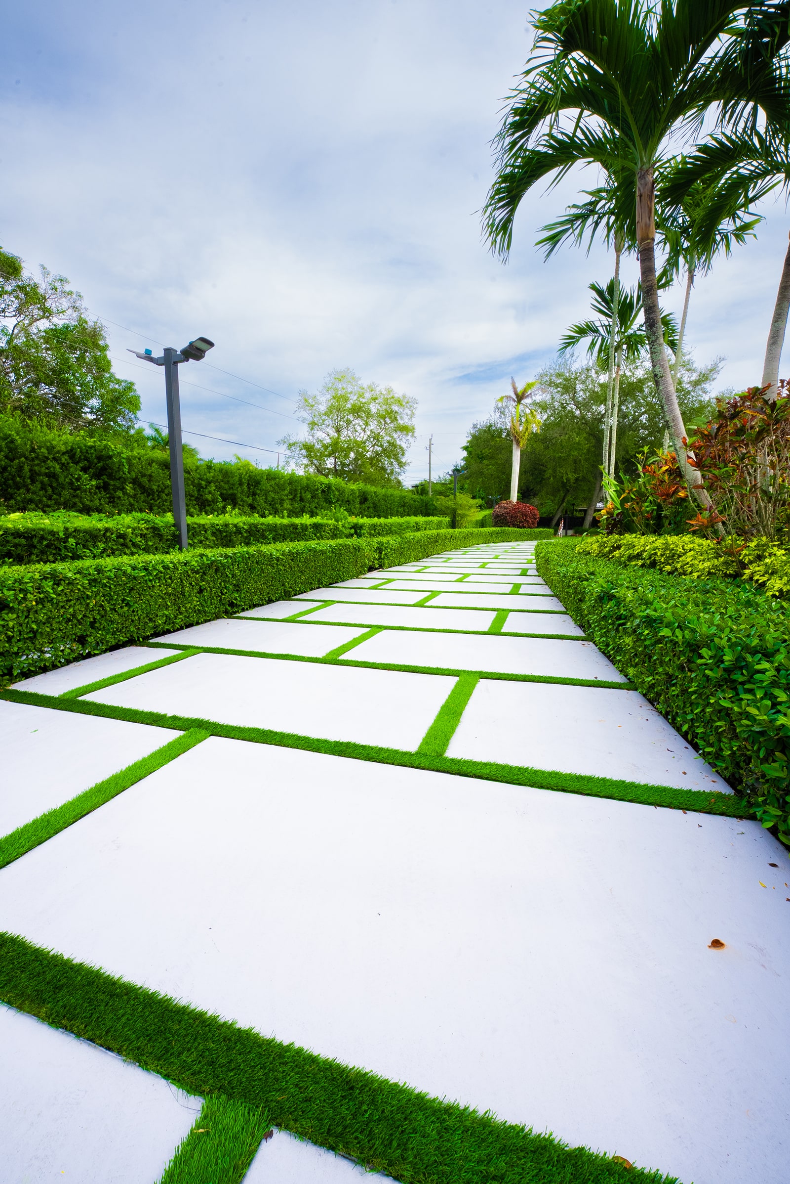 Canet Group driveways project in South Florida